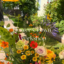 Load image into Gallery viewer, Flower Crown Workshop: June 5 (6-8PM)