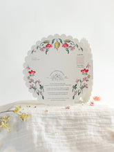 Load image into Gallery viewer, Birthday folk - circular embossed birthday card