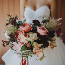 Load image into Gallery viewer, Wedding Bouquet + Boutonnière