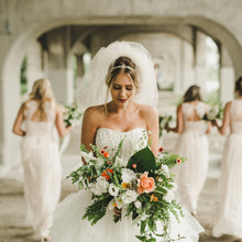 Load image into Gallery viewer, Wedding Bouquet + Boutonnière