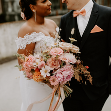 Load image into Gallery viewer, Wedding Bouquet + Boutonnière