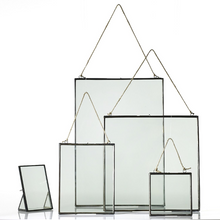 Load image into Gallery viewer, Black Metal & Glass Frames