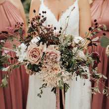 Load image into Gallery viewer, Wedding Bouquet + Boutonnière