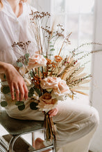 Load image into Gallery viewer, Textural Rose Bouquet - Fresh + Dried