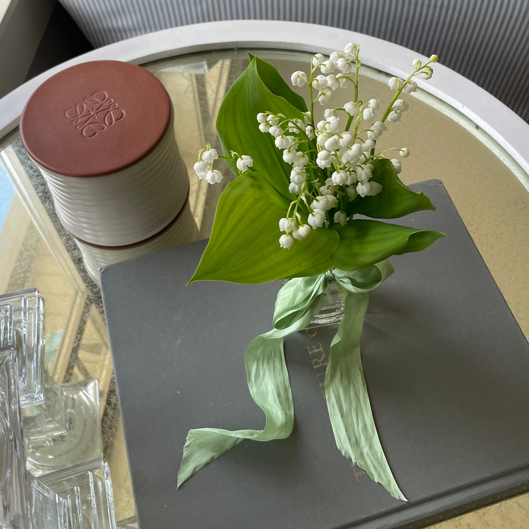✿Mother's Day✿ - Lily of the Valley - Milk Bottle