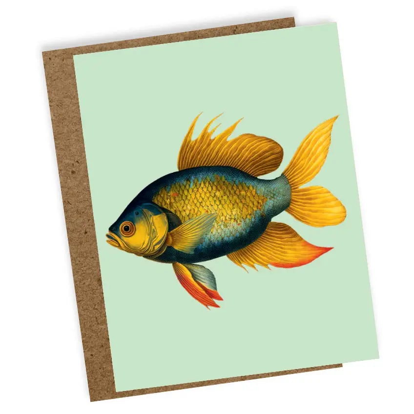 Goldfish Mini Card