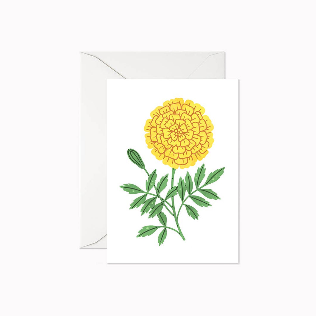Yellow Marigold | Mini Card
