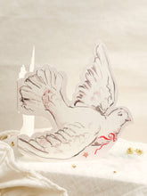 Load image into Gallery viewer, Dreamy dove - shaped card
