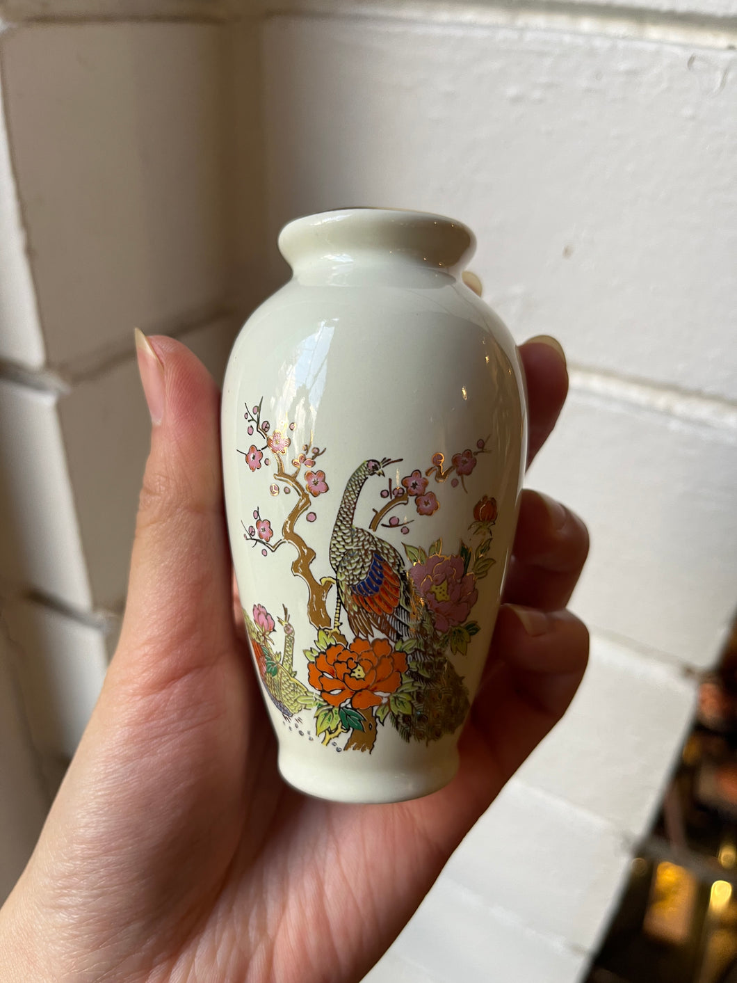 White Bud Vase