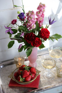 ♥ Valentine's Day ♥ - Pink vase arrangement