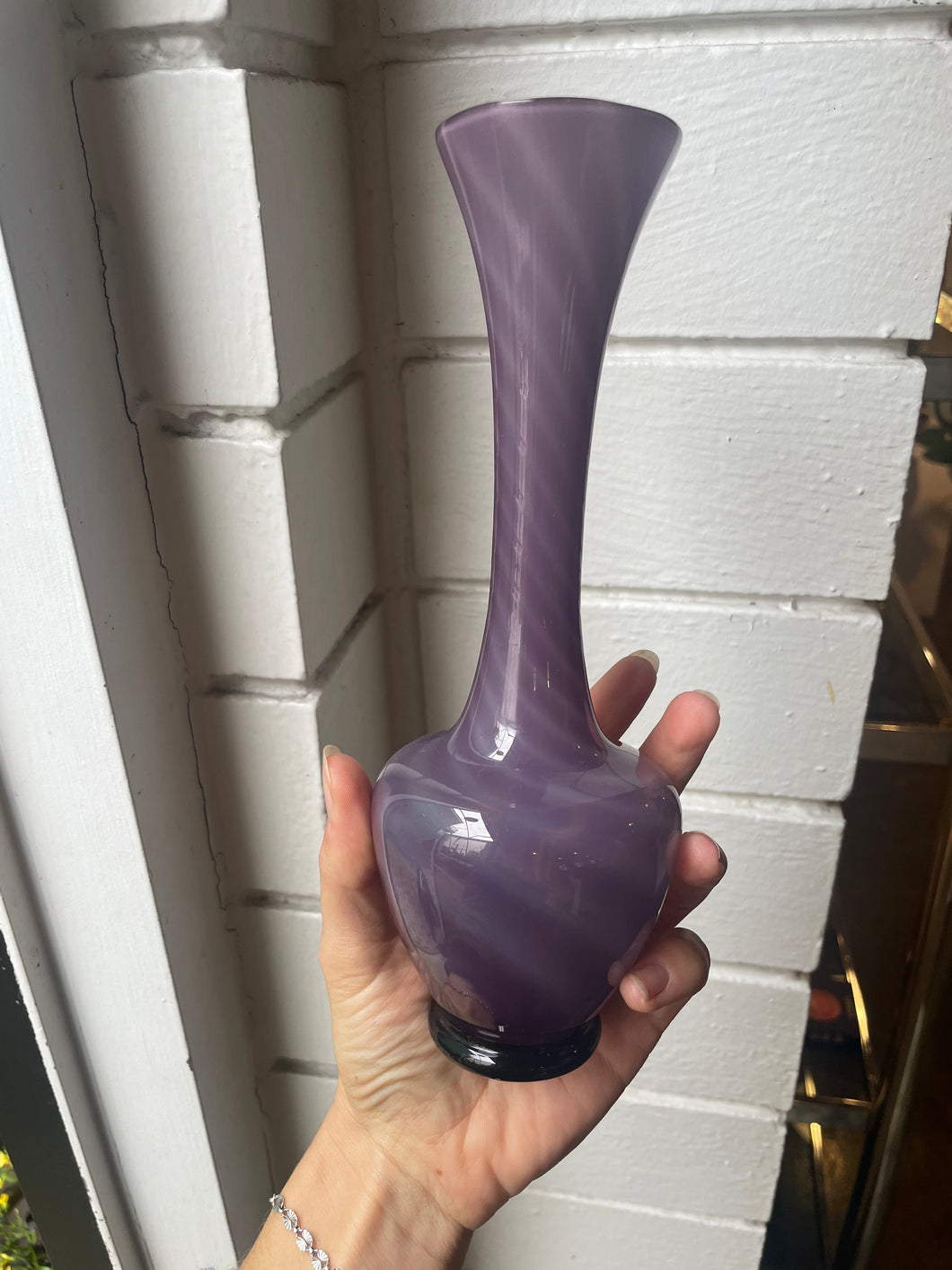 Purple Glass Vase