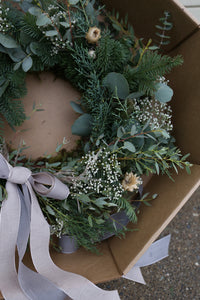 DIY Winter Wreath (Take Home Kit)