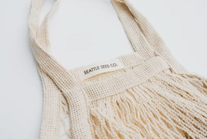 French Market Tote - Farmer's Market Cotton String Bag