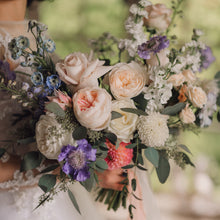 Load image into Gallery viewer, Wedding Bouquet + Boutonnière

