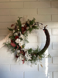 Winter Texture Wreath - Large