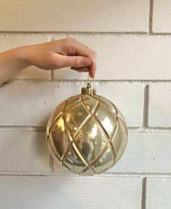 XL Gold Bauble Ornament