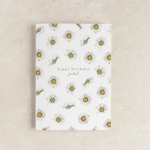 Daisy Happy Birthday Greeting Card