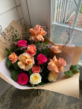 Load image into Gallery viewer, ♥ call to order♥ Dozen Rose Wrapped Bouquet
