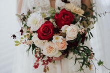 Load image into Gallery viewer, Wedding Bouquet + Boutonnière
